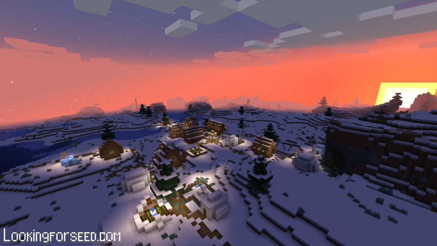 Snow Village Minecraft