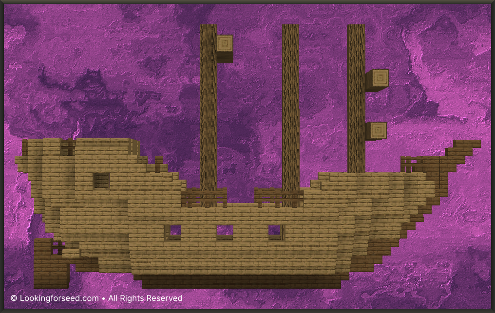 minecraft wrecked pirate ships