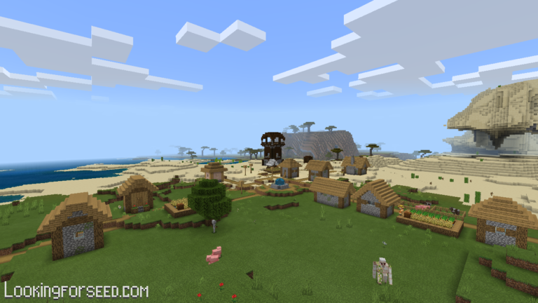 Desert Temple Seeds for Minecraft Bedrock - Lookingforseed.com