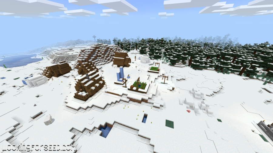 Snow Village near Snow Taiga